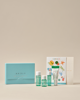 Axis-y the mini glow set - 4 step brightening skincare kit (8ml + 5ml + 5ml + 5ml), , medium