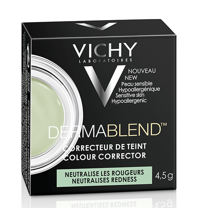 Vichy dermablend colour corrector green consealer for redness 4.5g, , medium-null