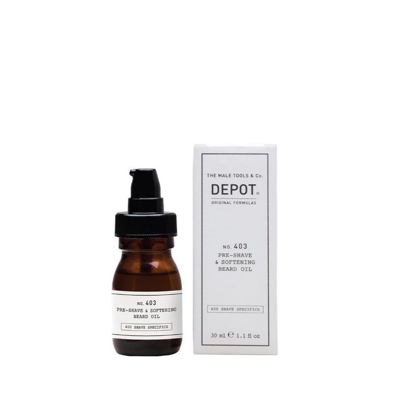 Depot 403 pre-shave & softening beard oil sweet almond 30ml, , medium-null