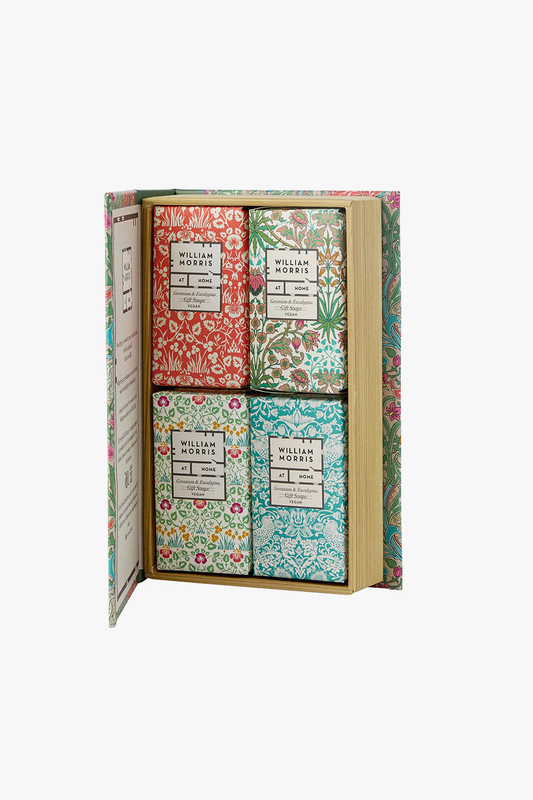 William morris at home golden lily-guest soaps (4 x 50g), , medium image number null