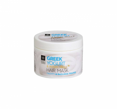 Bodyfarm greek yoghurt & royal jelly hair mask for dry & damaged hair 200ml, , medium