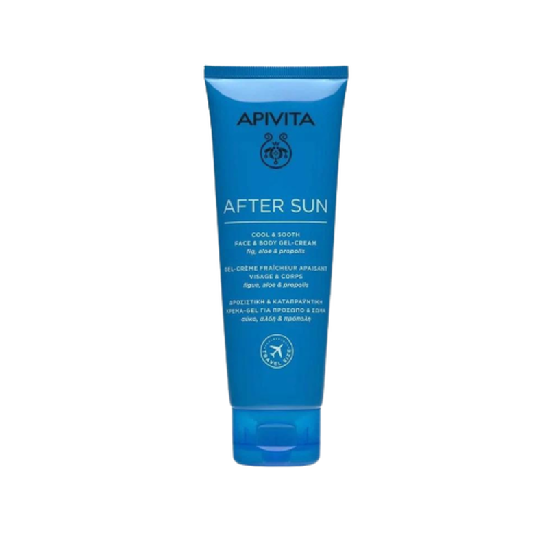 Apivita after sun cool & sooth face & body gel cream x 200ml*-null
