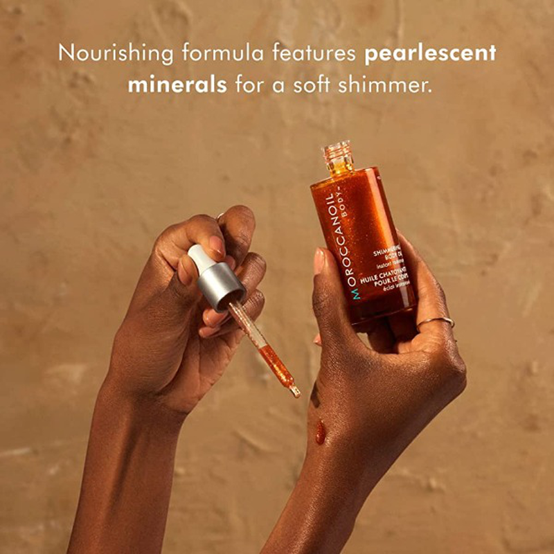 Shimmering body oil, , medium-null
