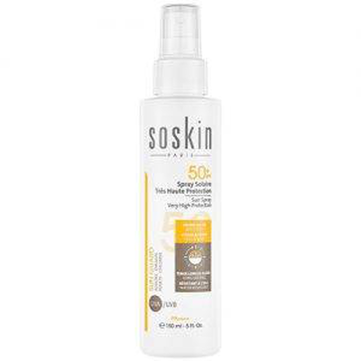 Soskin sun spay SPF50+ 150ml, , medium