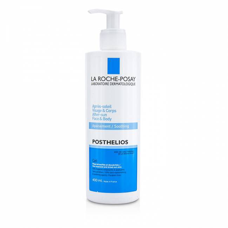 La roche-posay posthelios after-sun face& body soothing gel 400ml, , medium image number null