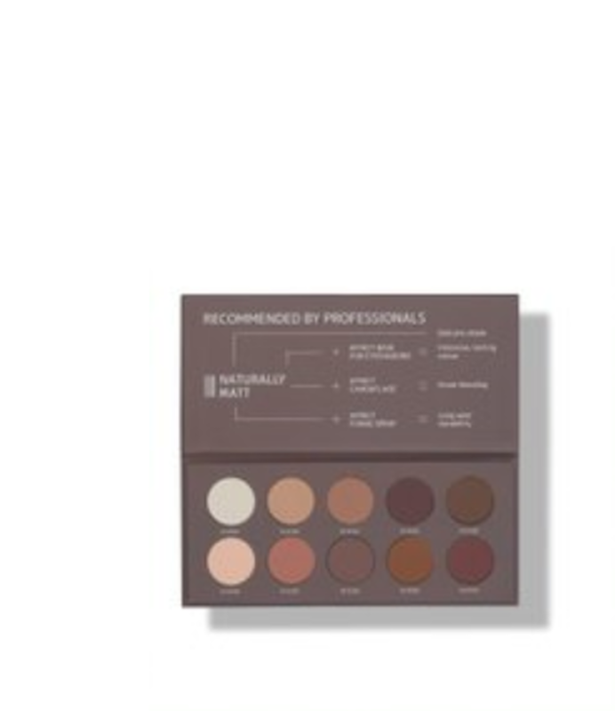 Naturally matt pressed eyeshadows palette, , medium image number null