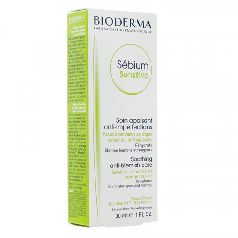 Bioderma s&eacute;bium sensitive moisturizer 30ml-null