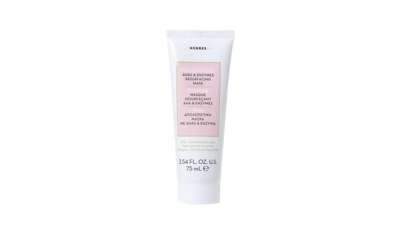 Korres pomegranate ahas & enzyma 75ml mask image number null
