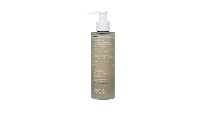 Korres olympus tea deep detox foaming cleanser 200ml, , medium image number null