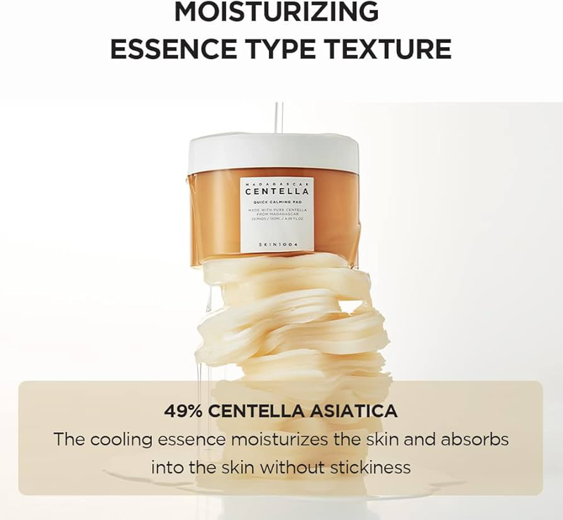 Skin 1004 - madagascar centella quick calming pad-null