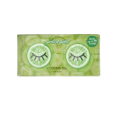 Girls4girls cucumber cooling gel eye pads, , medium