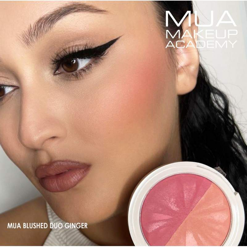 Mua blushed powder duo - peachy-null
