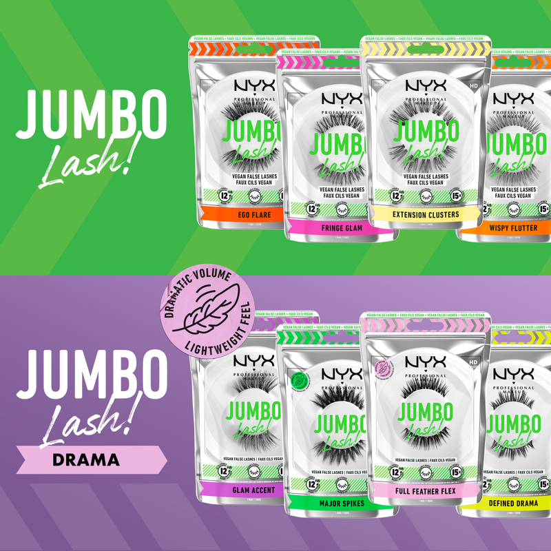 Jumbo lash! Vegan false lashes - major spikes 09 image number null