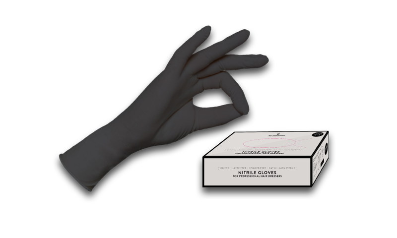 Black nitrile gloves, , medium image number null