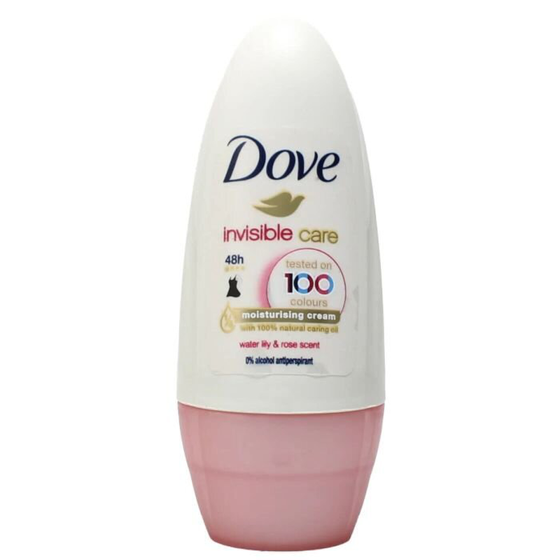 Dove invisible care water lily & rose scent roll 50ml-null