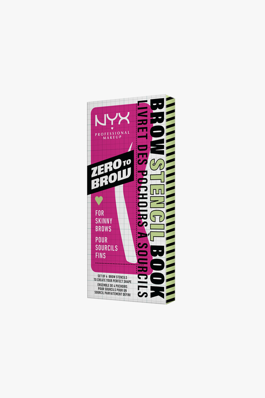 Zero to brow stencil for skinny brows, , medium image number null