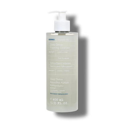 Korres deep detox foaming cleanser 200ml, , medium