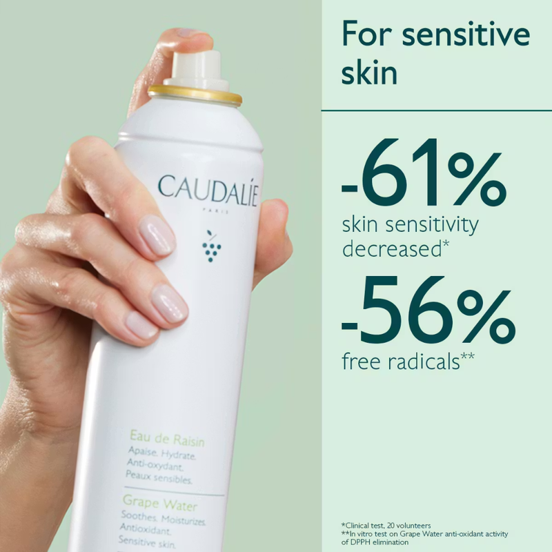 1+1 caudalie vinoperfect dark spot brightening serum vitamin c alternative - 30ml & free vinoclean grape water hydrating face mist 75ml, , medium-null