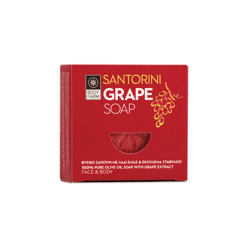 Bodyfarm santorini grape face & body soap 110 gr, , medium-null