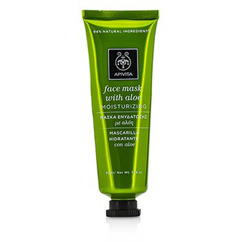 Apivita face mask with aloe for moisturizing x 50ml-null