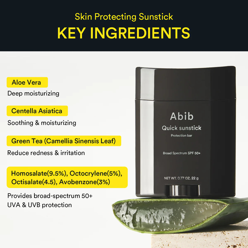 Product image: Abib quick sunstick protection bar SPF50+ pa++++ 22g, , medium-null