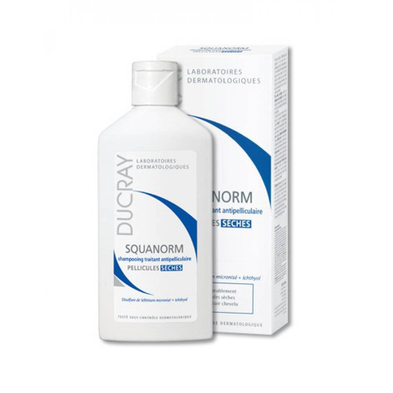 Product image: Ducray squanorm treatment shampoo for dry dandruff 200ml-null