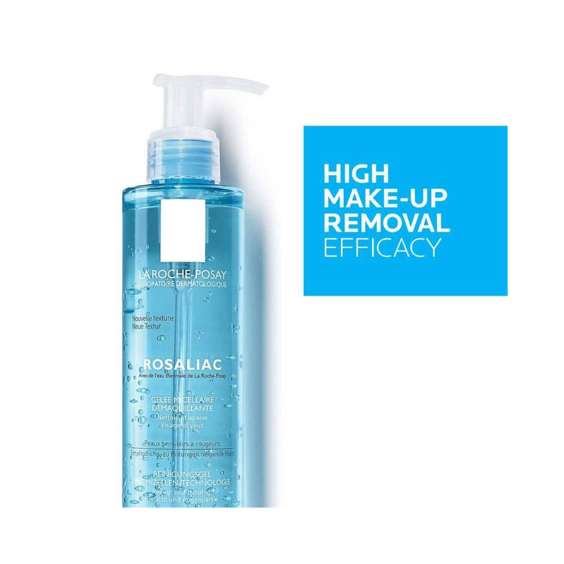 La roche-posay rosaliac micellar make-up removal gel 195 ml, , medium-null