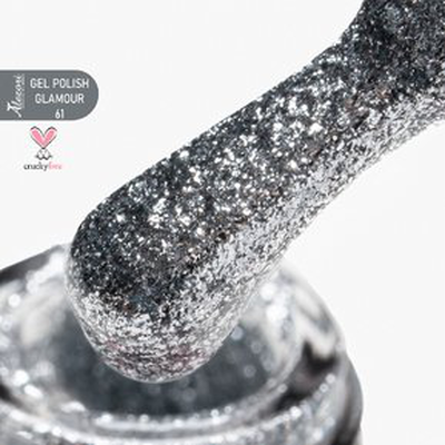 Gel polish glamour 61 (№m1) 15ml., , medium