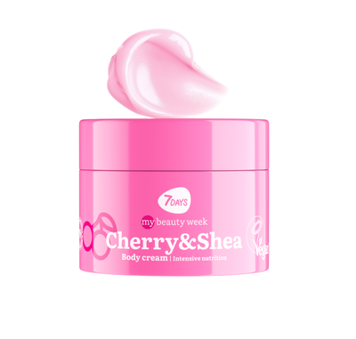 Cherry & shea body cream, , medium