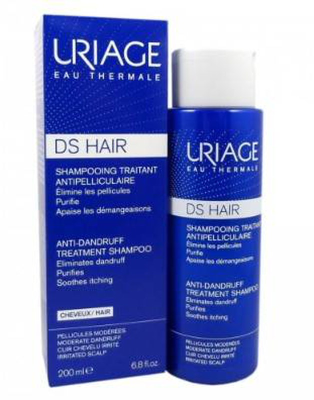Uriage ds hair soft balancing shampoo - soothes, purifies, balancing - for all hair types 200 ml image number null