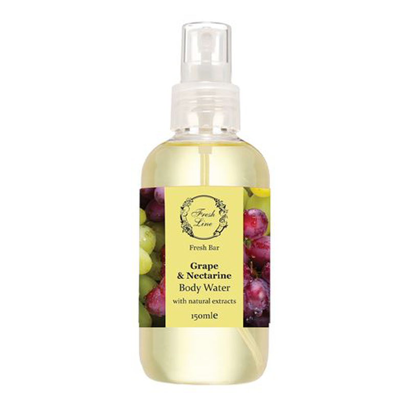 Product image: Grape & nectarine body water, , medium-null