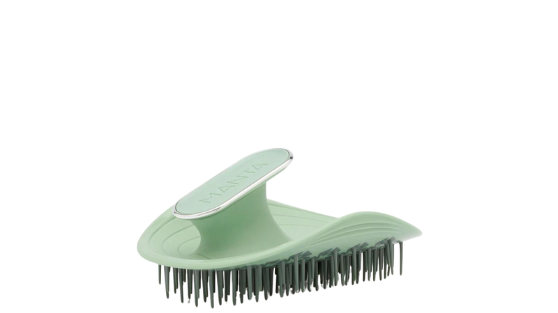 Manta healthy hair brush serene green, , medium-null