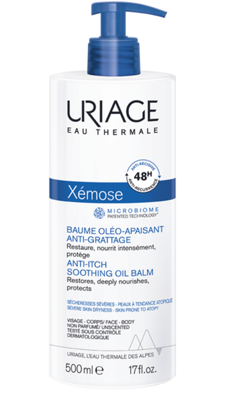 Uriage xemose anti itch soothing oil balm 500ml-null