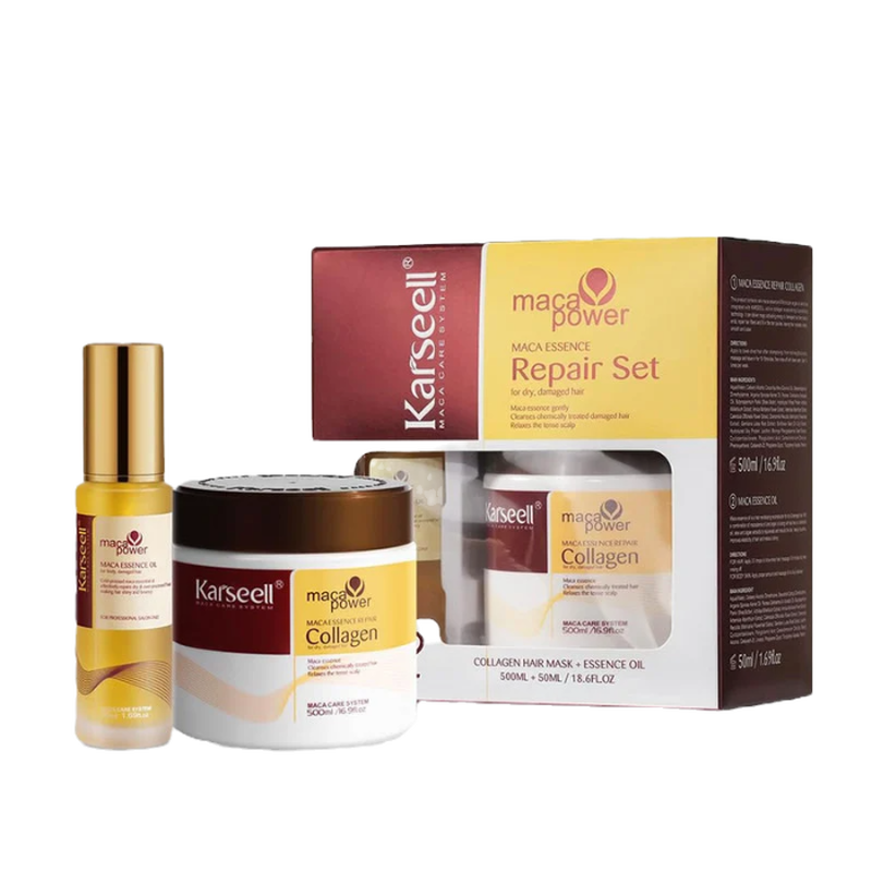 Maca power oil and collagen set - 2 pcs, , medium-null