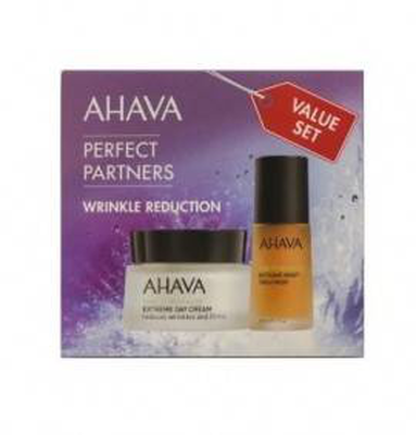 Ahava perfect partners wrinckle reduction promo time to revitalize extreme day cream 50ml & extreme night treatment 30ml, , medium