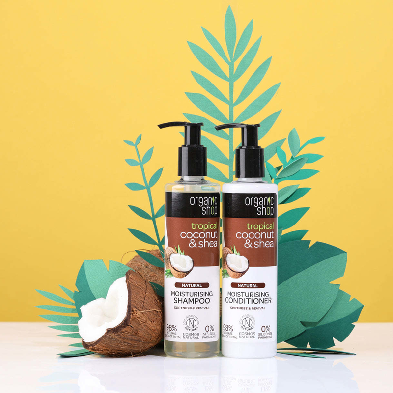 Shampoo coconut & shea - moisturising, , medium-null