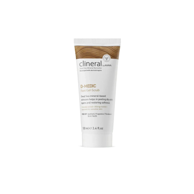 Ahava clineral d-medic foot gel scrub – 100ml