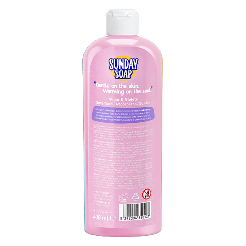 Sugar & violets body wash (sweet treats collection)-null