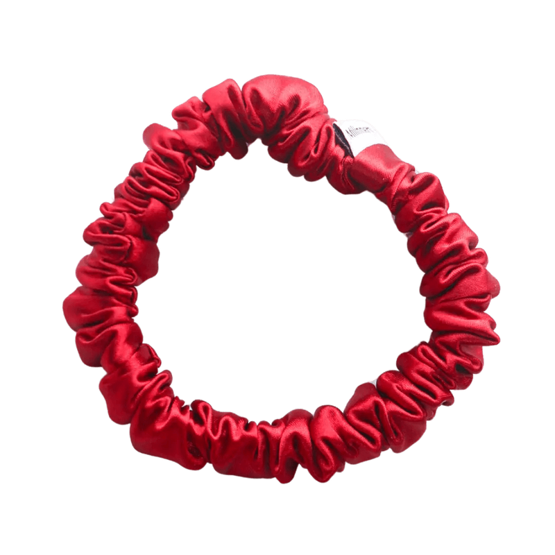 Rose ruche xxs scrunchie, , medium-null