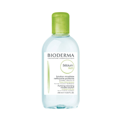 Bioderma sebium h2o micellar water, purifies& cleanses skin by dirt, debris & make up, , medium