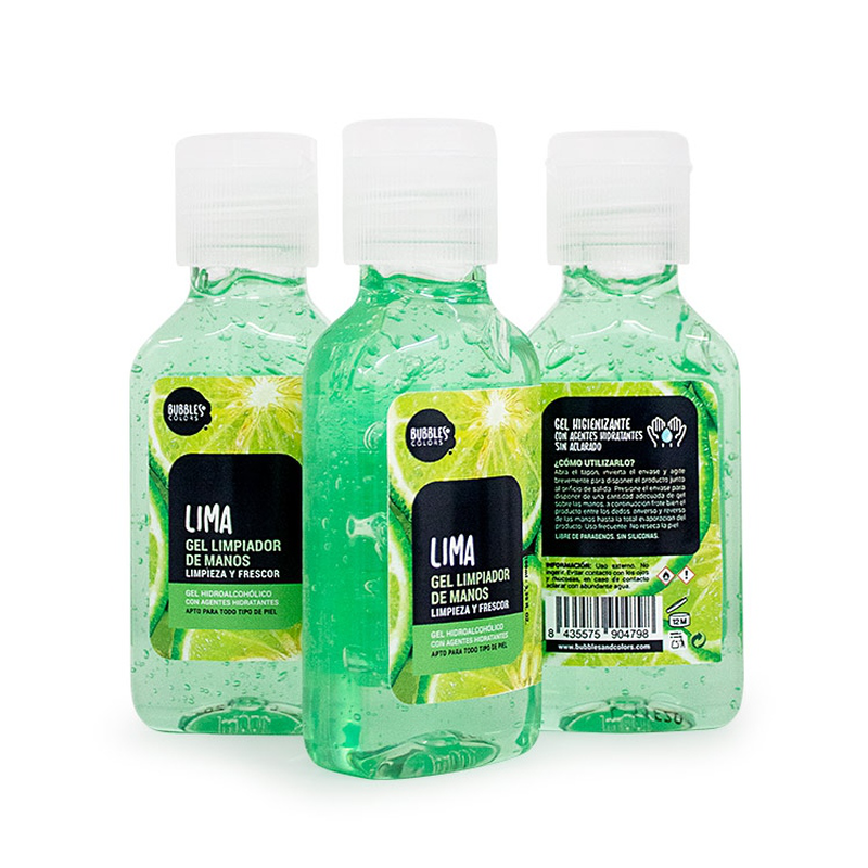 Product image: Hand sanitiser hydrogel lime 100ml-null