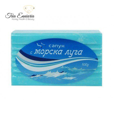 Natural soap with sea lye, 100 gr, tobex co, , medium