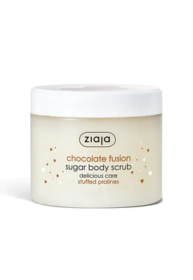 Ziaja chocolate fusion sugar body scrub 300ml, , medium
