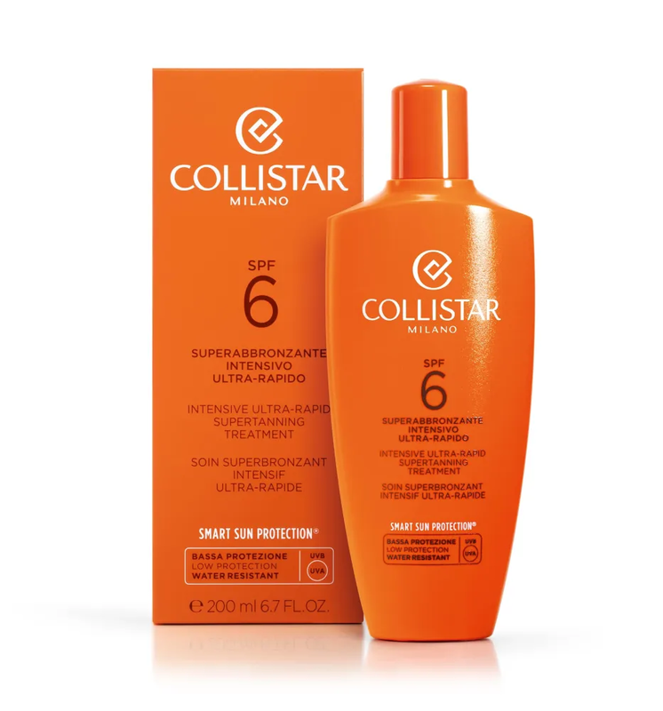 Collistar sun intensive ultra rapid supertanning face SPF6 50ml image number null