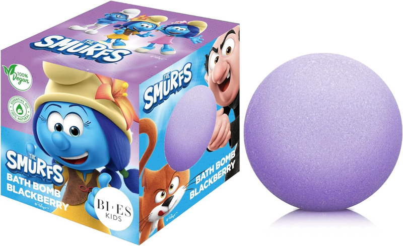 Smurfs blackberry bath bomb 165g-null
