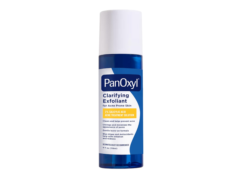 Panoxyl clarifying exfoliant with 2% salicylic acid, bha liquid exfoliant for face-null