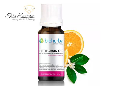 Petitgrain pure essential oil, 10 ml, bioherba