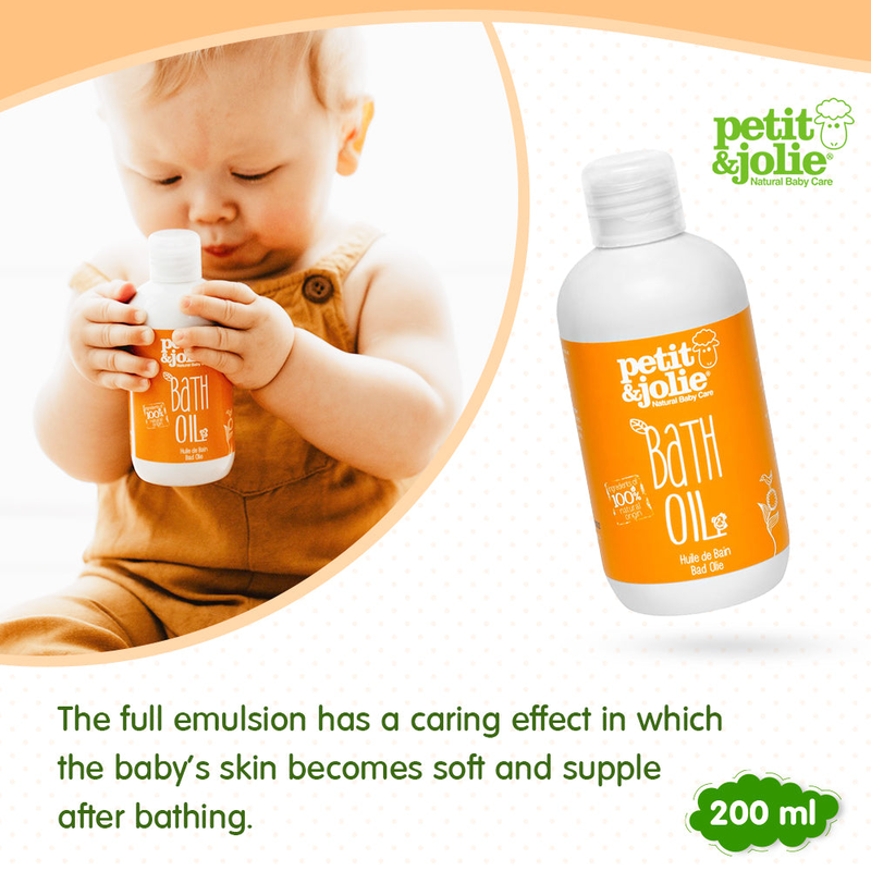 Petit&jolie baby bath oil, , medium image number null