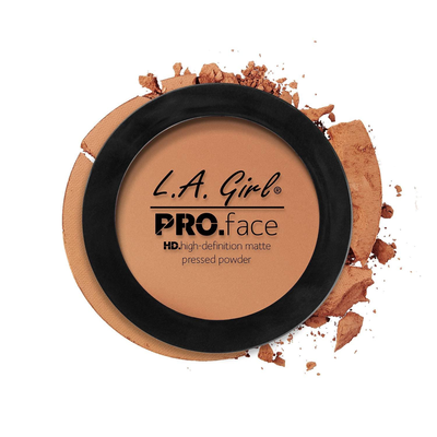 Matte pressed powder-bronzer