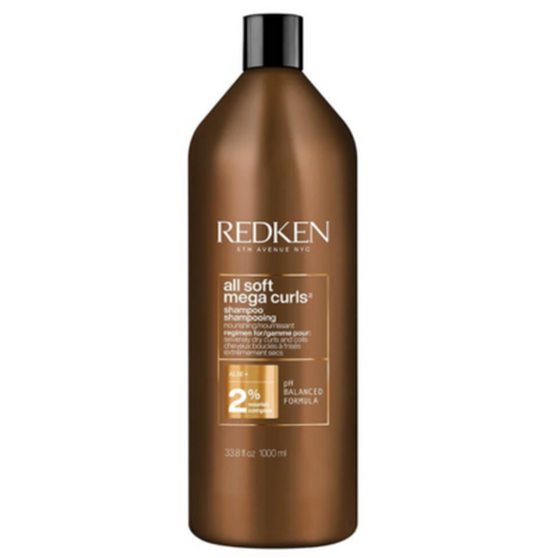 Redken all soft mega curl shampoo 1000ml, , medium-null